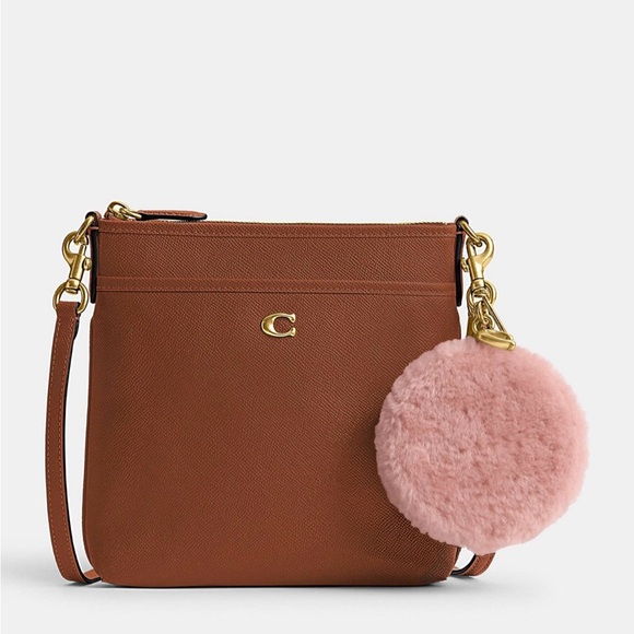 NWT Coach Coin Case In Shearling CO226 - Picture 2 of 9